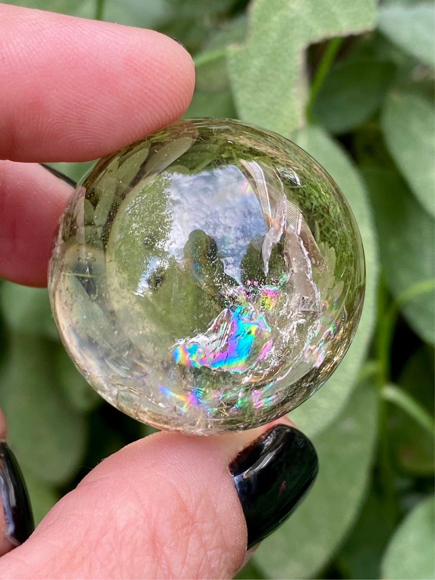 Sphรจre Quartz fumรฉ