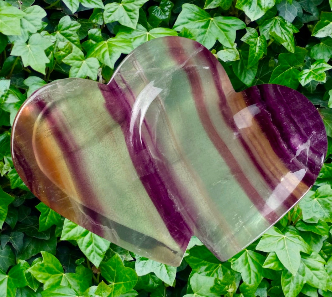Coupelle cœurs 💕 Fluorite