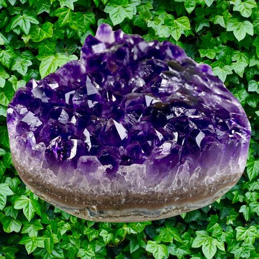 Coeur 💜 Améthyste Uruguay 🇺🇾