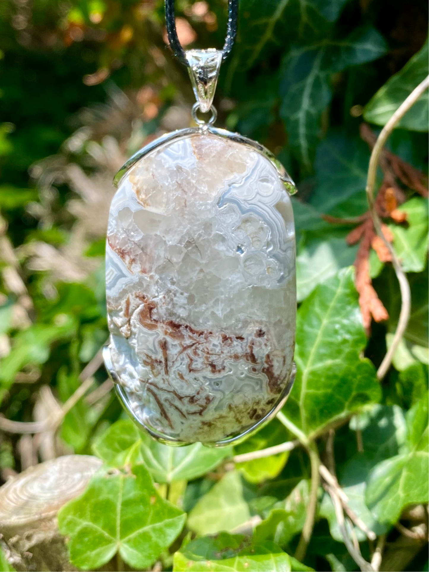 Pendentif Agate crazy Lace ❤️🔥