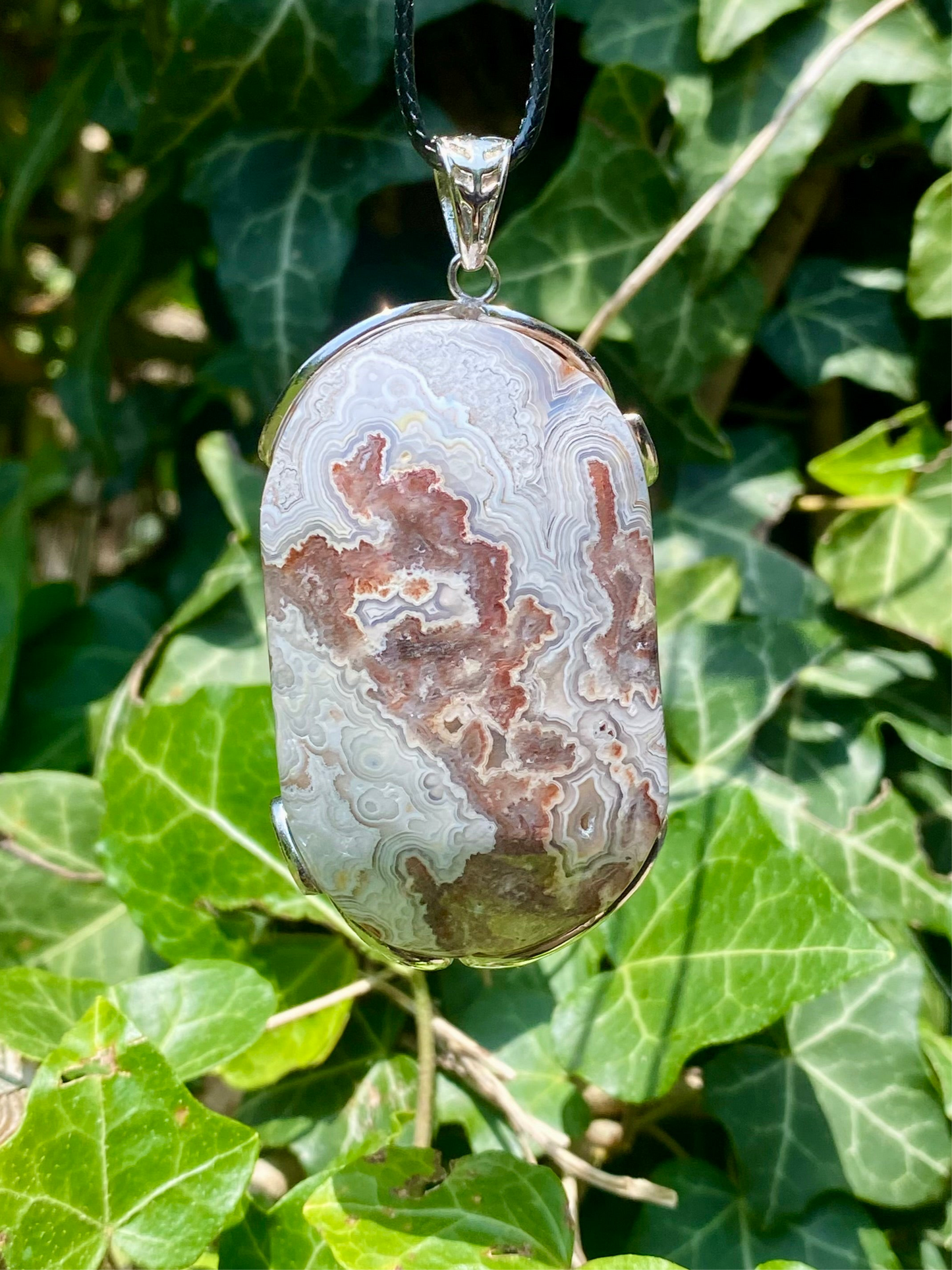 Pendentif Agate crazy Lace ❤️🔥