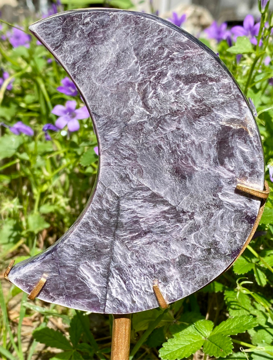 Lune 🌙 Mica Lépidolite 💜