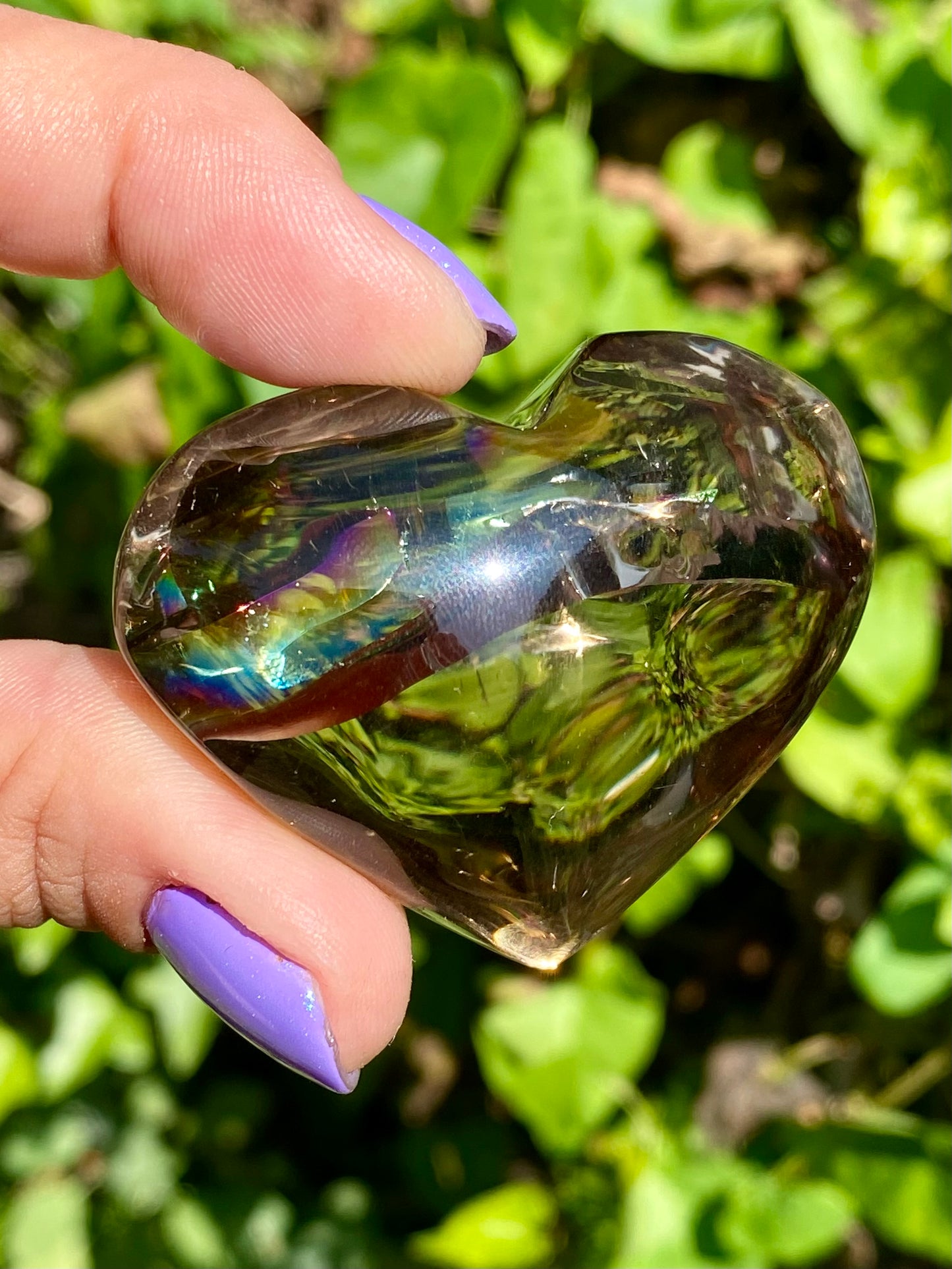 Coeur Quartz fumé 🤎