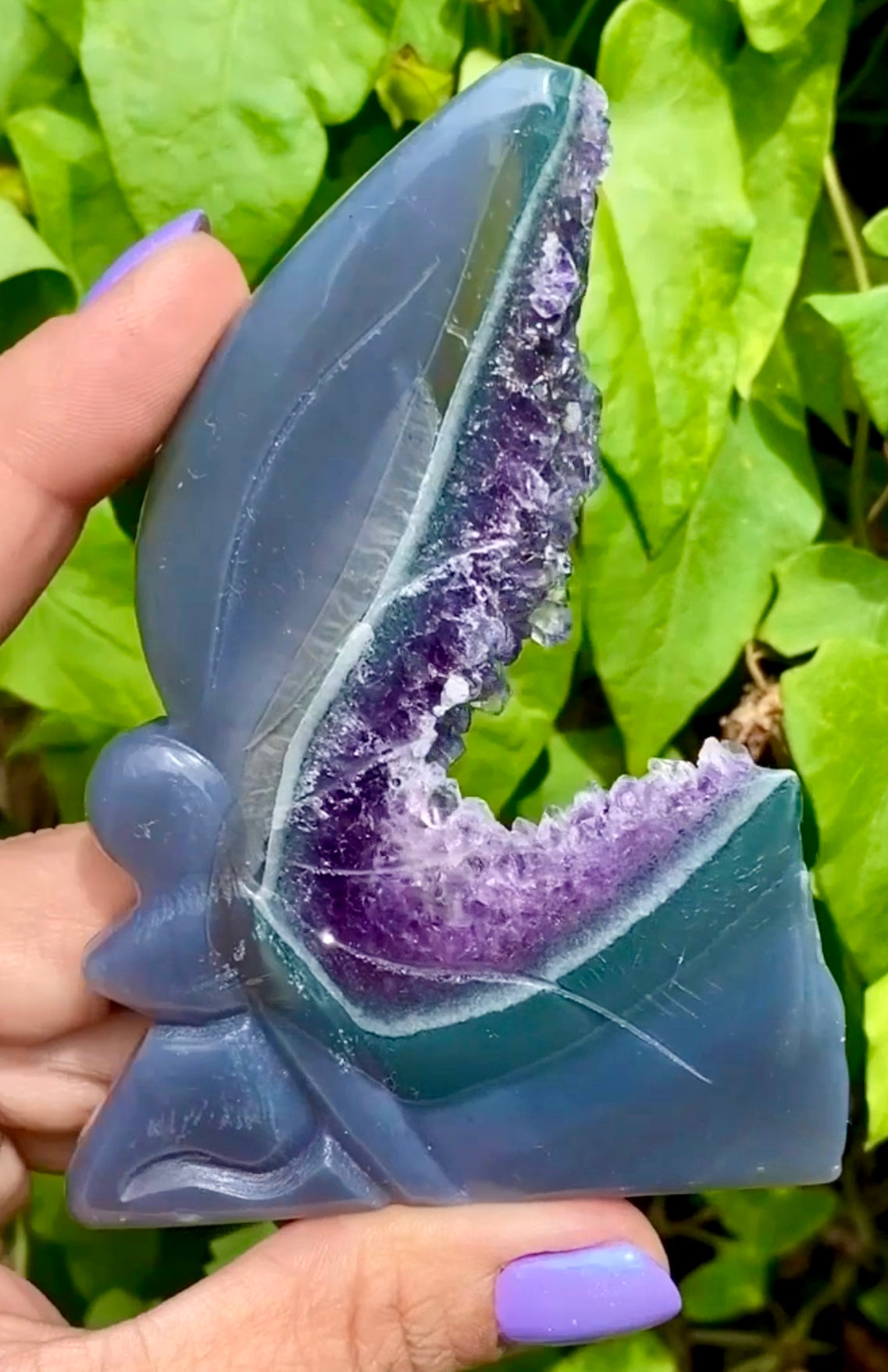 Fée 🧚🏼‍♀️ agate ✨ améthyste 💜