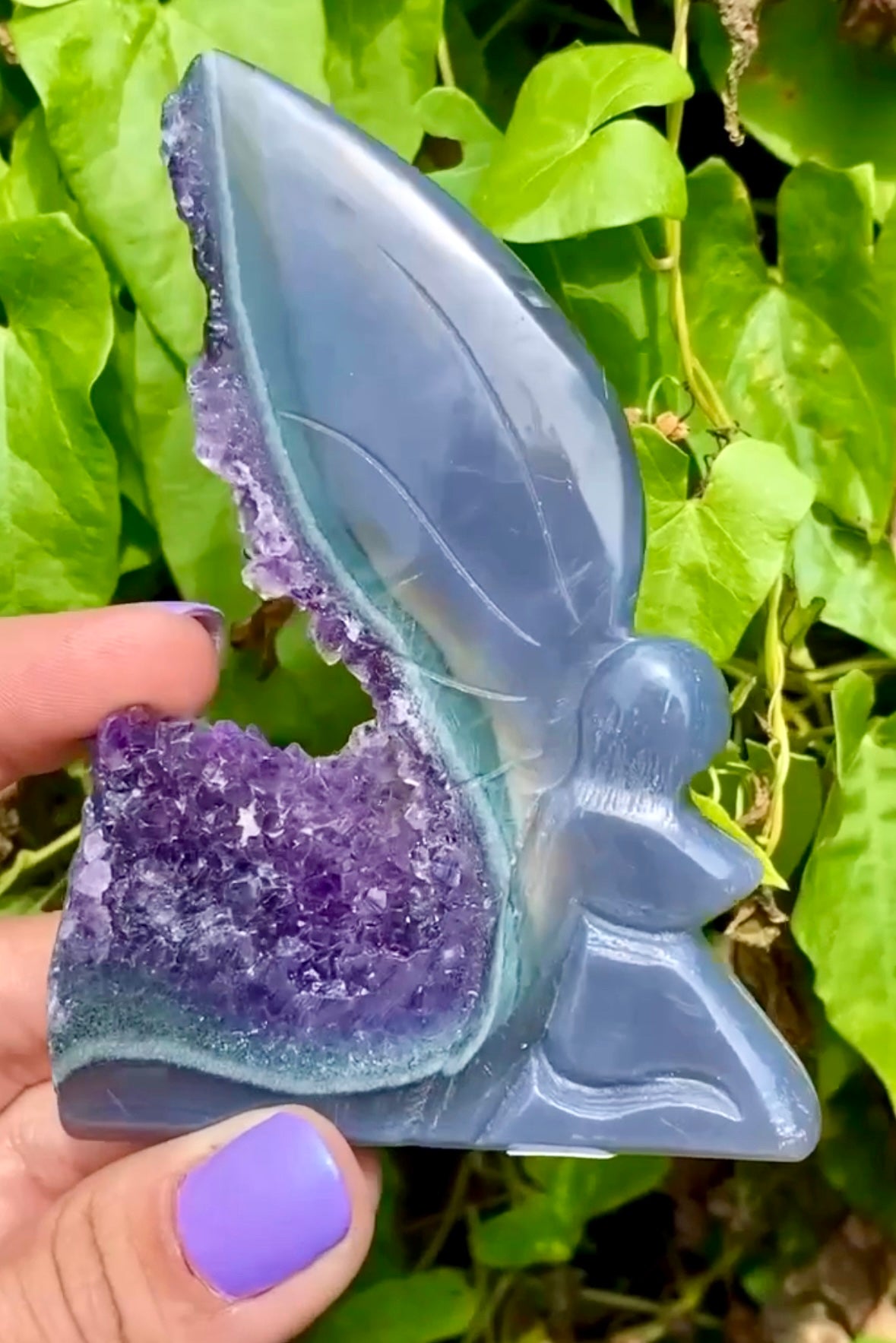 Fée 🧚🏼‍♀️ agate ✨ améthyste 💜