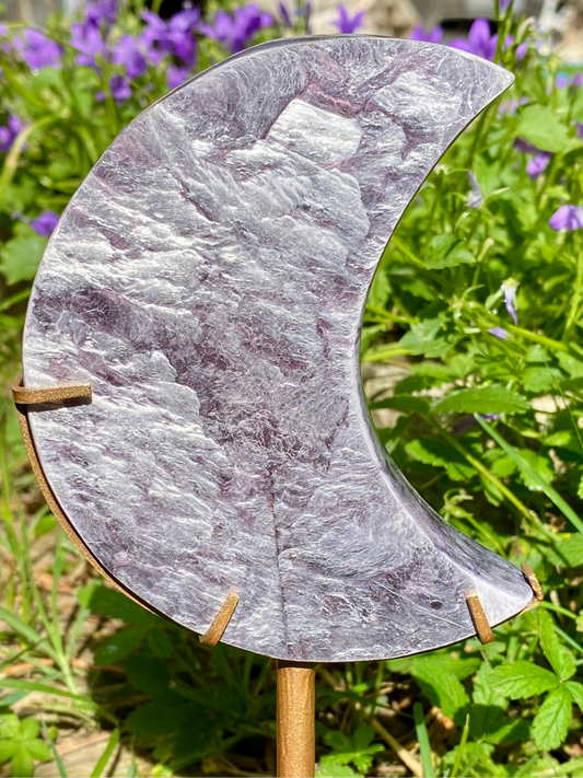 Lune 🌙 Mica Lépidolite 💜