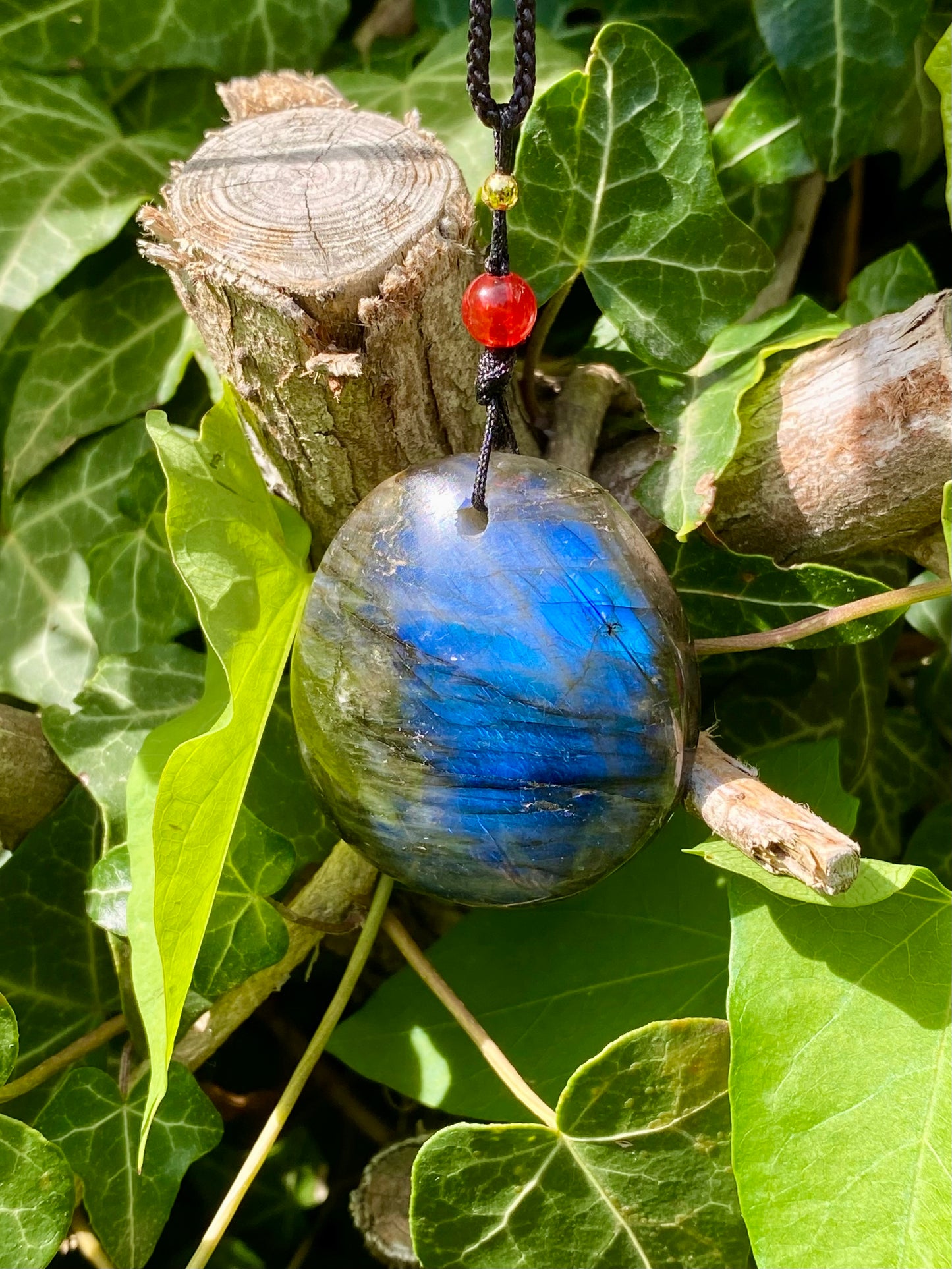 Collier Talisman labradorite 🧿